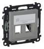 Legrand Adapter Valena Life Allure Aluminium 755392 1 St.