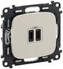 Legrand USB-Steckdose Valena Life Allure Beige 755346 1 St.