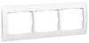 Legrand Bticino Rahmen Galea 771003 3fach waagerecht ultraweiss