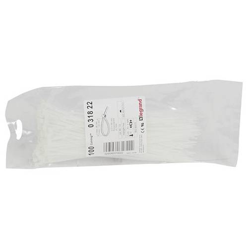 Legrand 031822 Legrand 031822 Kabelbinder 180 mm 2.40 mm Natur 1000 St.