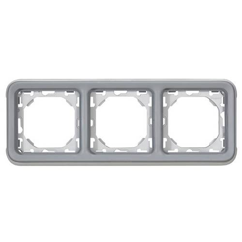 Legrand Rahmen Plexo Grau 069687 1 St.