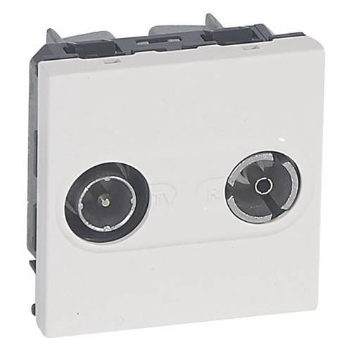 Legrand TV-Steckdose Mosaic Reinweiß 078788 1 St.