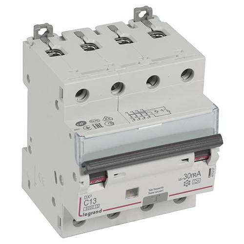 Legrand 411357 FI-Schutzschalter/Leitungsschutzschalter 13 A 400 V/AC