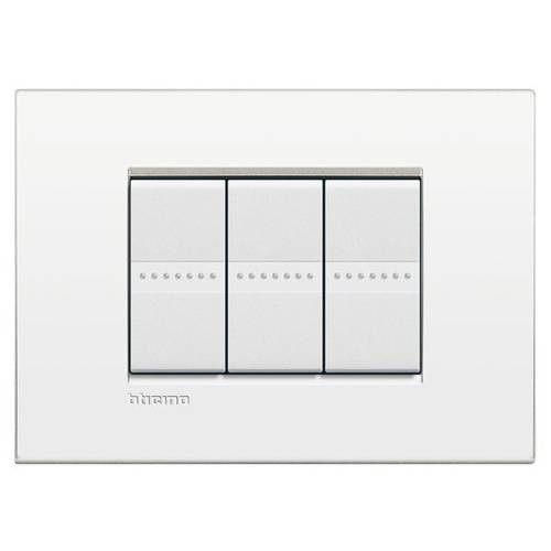 Legrand Rahmen Living&Light Weiß LNC4803BN 1 St.
