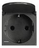 Legrand Steckdose Axolute Anthrazit HS4141PW 1 St.
