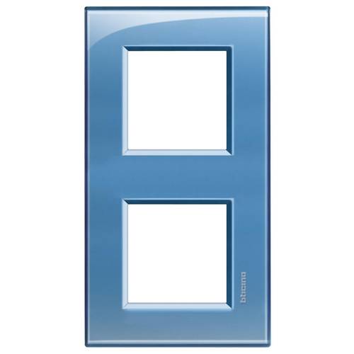 Legrand Rahmen Living&Light Blau LNA4802M2AD 1 St.