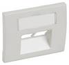 Legrand Abdeckung RJ45 C5 C6 mit Beschriftungsträger Galea perlmutt 771558