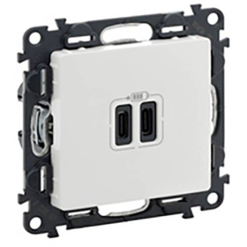 Legrand USB-Steckdose Valena Life Allure Weiß 753107 5 St.