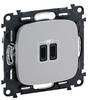 Legrand USB-Steckdose Valena Life Allure Aluminium 755347 1 St.