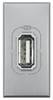 Legrand USB-Steckdose Axolute Aluminium HC4286C1 1 St.