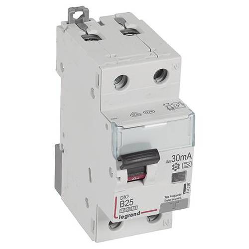 Legrand 411290 FI-Schutzschalter/Leitungsschutzschalter 25 A 230 V/AC