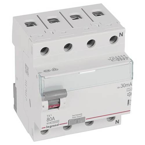 Legrand 411767 411767 FI-Schutzschalter A 80 A 400 V