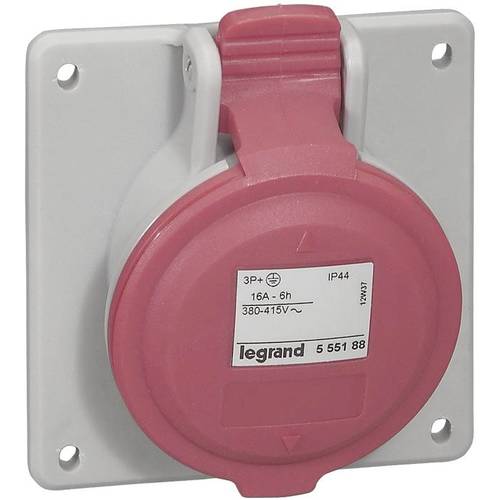 Thumbnail - Legrand 555189 555189 CEE Anbaudose 16 A 5polig 415 V/AC 1 St.