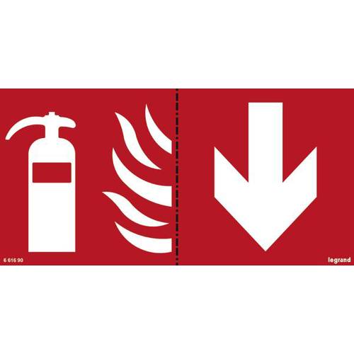 Thumbnail - Legrand 661690 Piktogramm Wandeinbaumontage Feuerlöscher