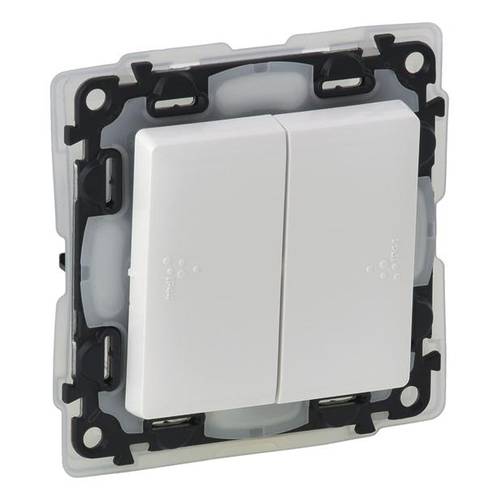 Legrand Wechselschalter Valena Life Allure Weiß 752158 1 St.