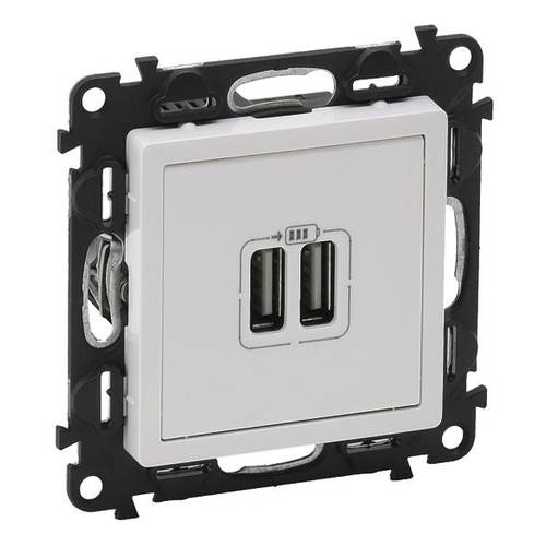 Legrand USB-Steckdose Valena Life Allure Weiß 753112 1 St.