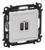 Legrand USB-Steckdose Valena Life Allure Weiß 753112 1 St.