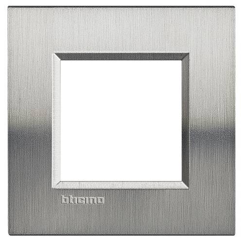 Legrand Rahmen Living&Light Edelstahl LNA4802ACS 1 St.