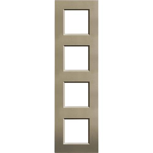 Legrand Rahmen Living&Light Bronze LNA4802M4SQ 1 St.