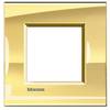 LEGR BTicino Light Rahmen LNA4802OA ICEGOLD 2-modulig LNA4802OA