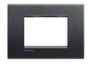 BTicino LNA4803AR LivingLight Abdeck- rahmen f.Kompaktinst. 3M Anthrazit