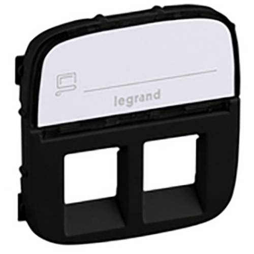 Legrand Abdeckung Valena Life Allure Schwarz 755488 1 St.