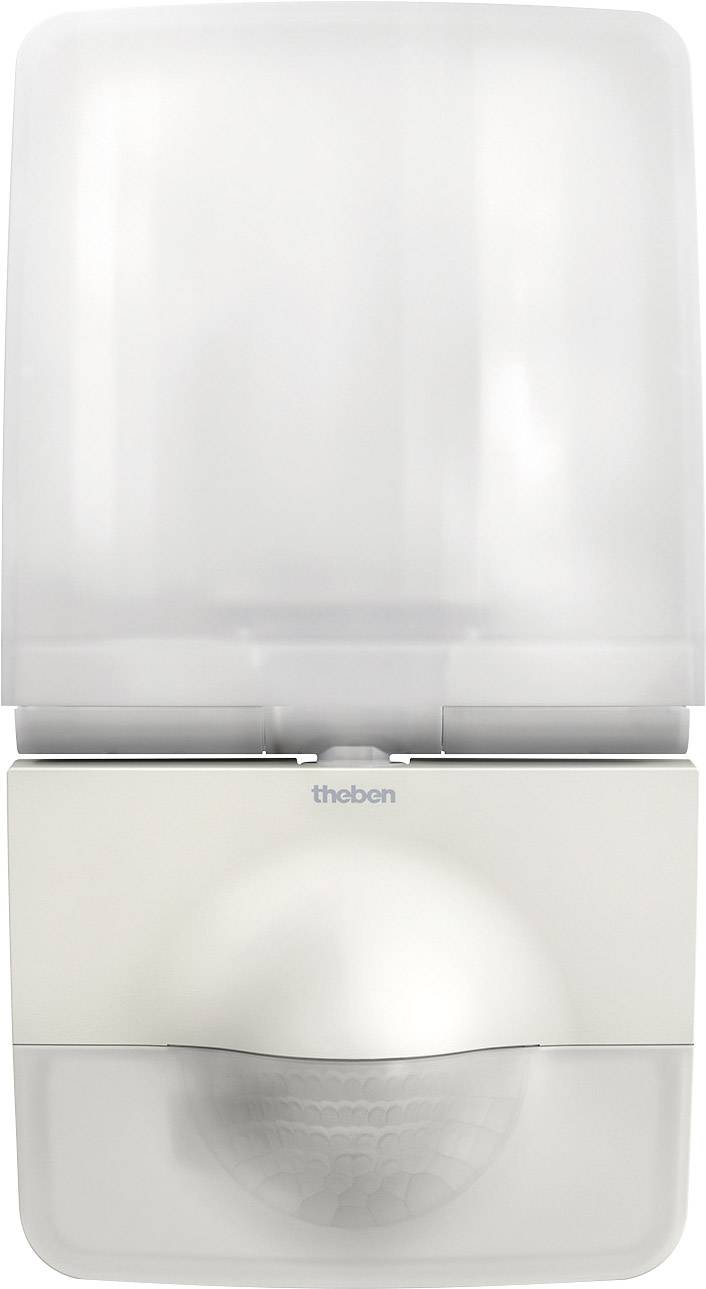 Theben theLeda P12 WH 1020941 LED-Außenstrahler mit Bewegungsmelder 11 W Leuchtfarben: Weiß