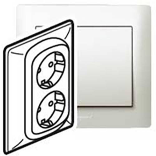 Legrand Steckdose Galea / Pro21 Grau 771533 1 St.