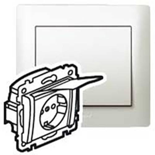 Legrand Steckdose Galea / Pro21 Grau 771564 1 St.