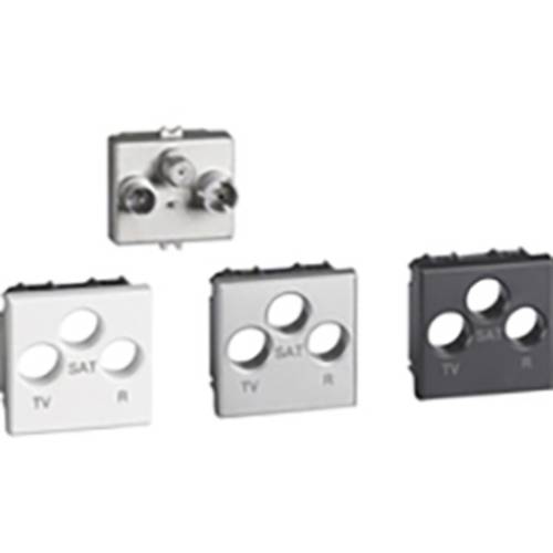 Legrand TV-, SAT-Steckdose Axolute Anthrazit H4210M2D 1 St.