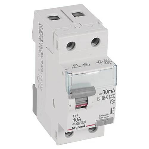 Legrand 411596 411596 FI-Schutzschalter A 40 A 230 V