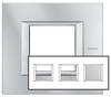 Legrand Axolute Rahmen hor.3-fach HA4802M3HHC