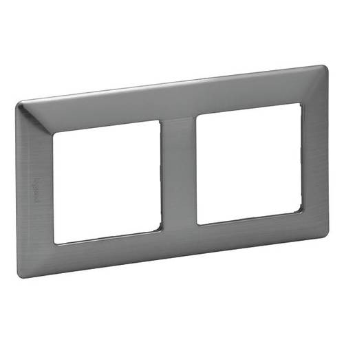 Legrand Rahmen Valena Life Allure Edelstahl 754152 1 St.