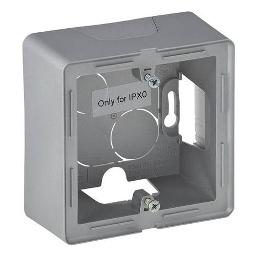 Legrand Aufputzgehäuse Valena Life Allure Aluminium 754211 1 St.