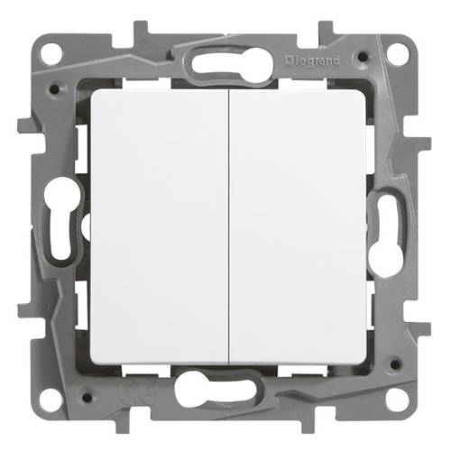 Thumbnail - Legrand Installationsschalter Niloe Weiß 664702 1 St.