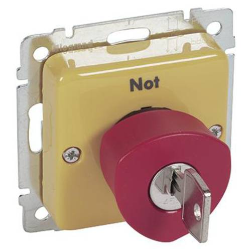 Legrand Legrand 776198 Not-Aus-Taster 1 Öffner, 1 Schließer IP21 1 St.