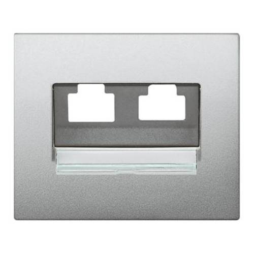 Legrand Abdeckung Galea / Pro21 Aluminium 771358 1 St.