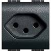 Legrand Steckdose Living&Light Anthrazit L4164/13 1 St.