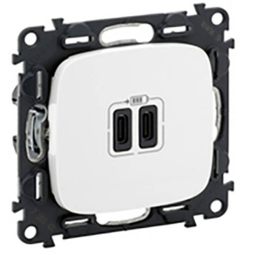 Legrand USB-Steckdose Valena Life Allure Weiß 755345 1 St.