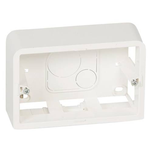 Legrand Aufputzgehäuse Mosaic Weiß 080289 1 St.