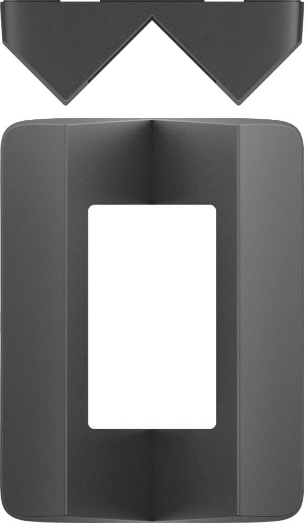 Theben 9070905 Wand Eckwinkel Schwarz
