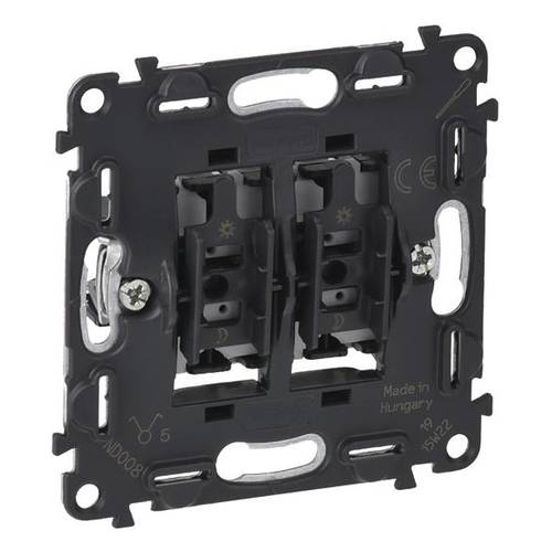 Legrand Installationsschalter Valena Life Allure Grau 752005 1 St.