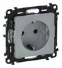 Legrand 753309 Steckdose Ber.schutz Valena Life Aluminium