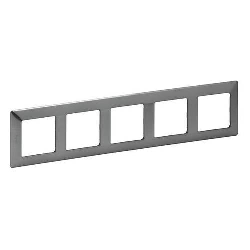 Legrand Rahmen Valena Life Allure Edelstahl 754155 1 St.