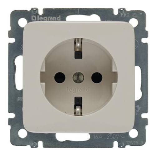 Legrand Steckdose Galea / Pro21 Creme-Weiß 776022 1 St.