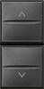 Legrand Jalousie-Schalter/-Taster Axolute Anthrazit HS4027 1 St.