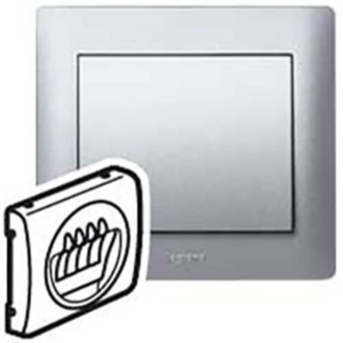 Legrand Abdeckung Galea / Pro21 Aluminium 771325 1 St.