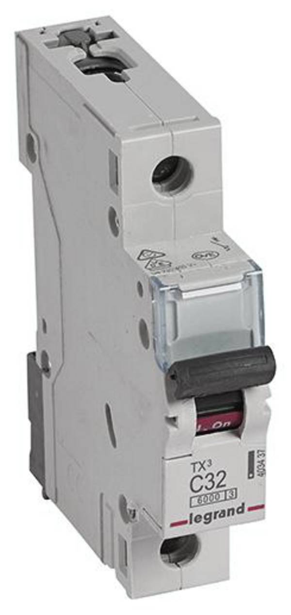 Legrand 403437 Legrand 403437 Leitungsschutzschalter 32 A 230 V/AC, 400 V/AC