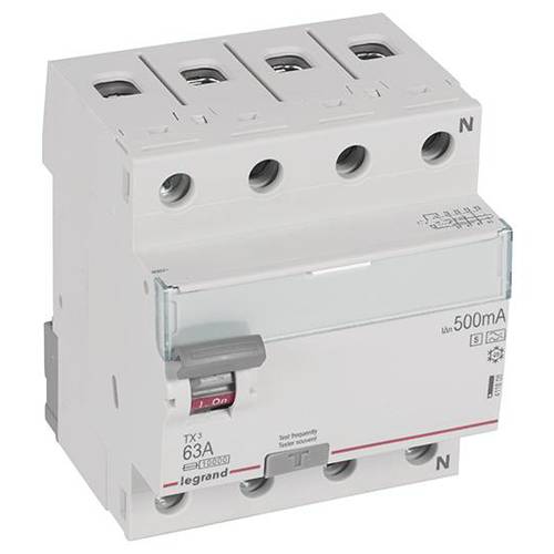 Legrand 411808 411808 FI-Schutzschalter A 63 A 400 V