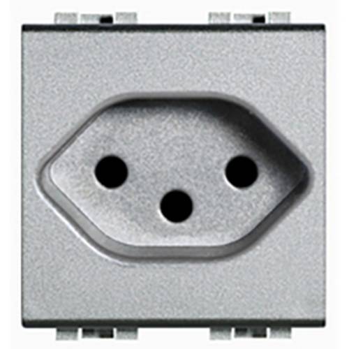 Legrand Steckdose Living&Light Aluminium NT4164/13 1 St.